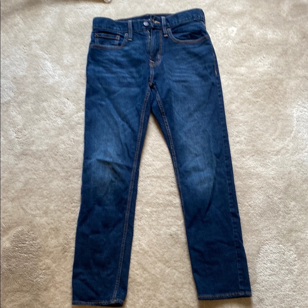 Old Navy Men's Dark Blue Slim Jeans Size 29x30 Nice!